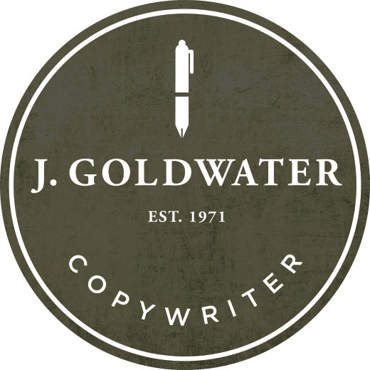 Jason Goldwater, Copywriter